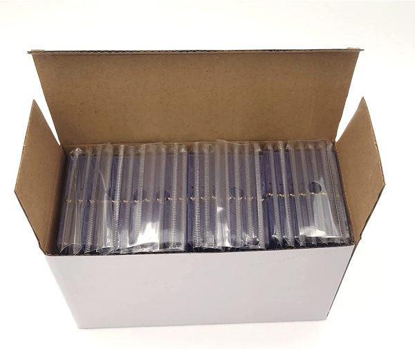 35pt Magnetic One Touch Card Holders,Suitable for Baseball Football Sports Card Protector,Trading Card Collection Hard Case 25 PCS