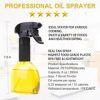 Oil Sprayer for Cooking-8 oz/280 ml olive oil sprayer Bottle,Oil Mister for Air Fryer,Canola Oil Spritzer, for Salad Making,Baking, Frying, BBQ
