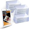 Samerd 25 Pcs One Touch Magnetic Card Holders for Trading Card Collection