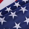 Samerd 6x10 ft Nylon American Flag for Outdoor Use with Embroidered Stars, Sewn Stripes, Brass Grommets