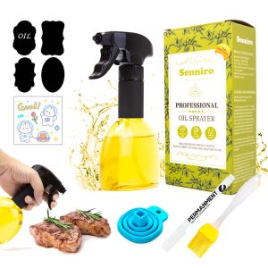 Samerd Oil Sprayer 8 oz Olive, Oil Mister Fryer, Canola Spritzer, Salad, Baking, Frying, BBQ