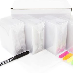Top Loaders Card Sleeves for Trading Card,Toploader Card Protectors Hard Plastic, Trading Card Sleeves Holder Fit for Baseball Card, Sports Cards 100 Pcs